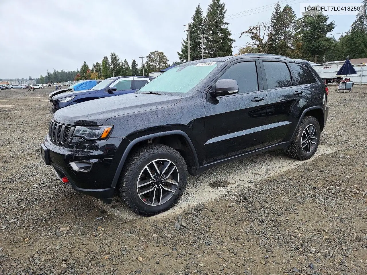 2020 Jeep Grand Cherokee Trailhawk VIN 1C4RJFLT7LC418250 фото 1