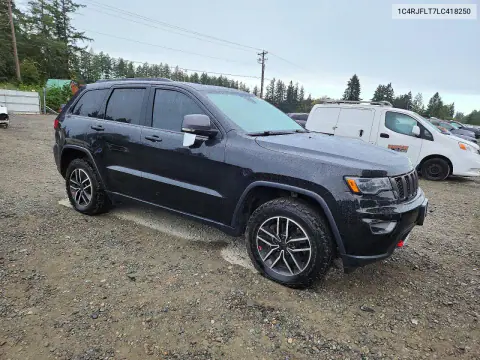 2020 Jeep Grand Cherokee Trailhawk VIN 1C4RJFLT7LC418250 фото 4