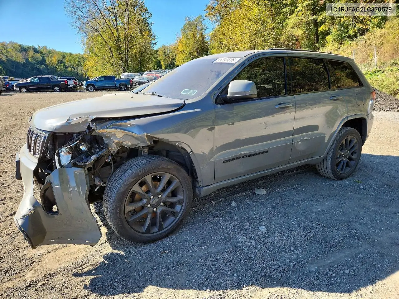 2020 Jeep Grand Cherokee Laredo VIN 1C4RJFAG2LC370579 фото 1