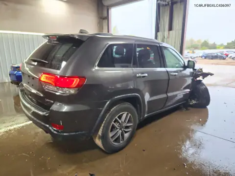 2020 Jeep Grand Cherokee Limited VIN 1C4RJFBGXLC436097 фото 3