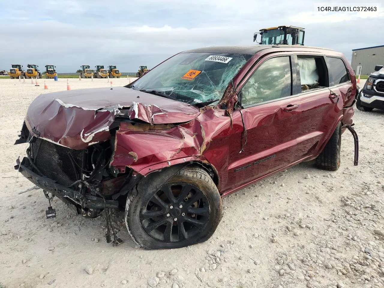2020 Jeep Grand Cherokee Laredo VIN 1C4RJEAG1LC372463 фото 1