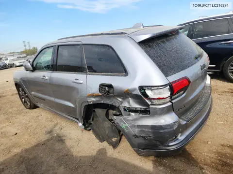 2020 Jeep Grand Cherokee Overland VIN 1C4RJFCT1LC216374 фото 2