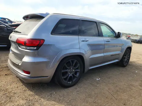2020 Jeep Grand Cherokee Overland VIN 1C4RJFCT1LC216374 фото 3