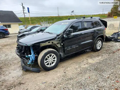 1C4RJFAG6LC409609 — 2020 Jeep Grand Cherokee, Передняя часть, фото до ремонта