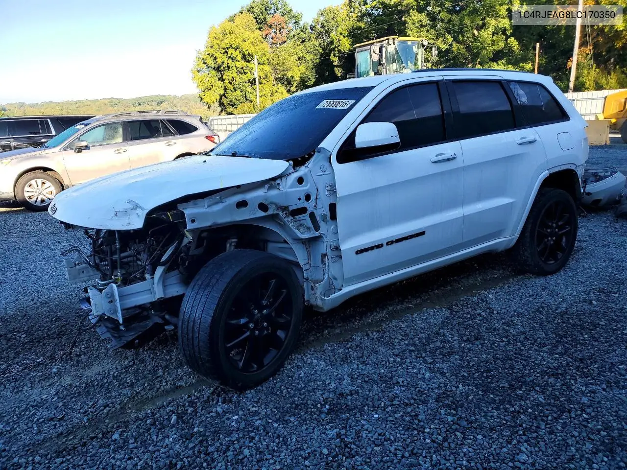 2020 Jeep Grand Cherokee Laredo VIN 1C4RJEAG8LC170350 фото 1