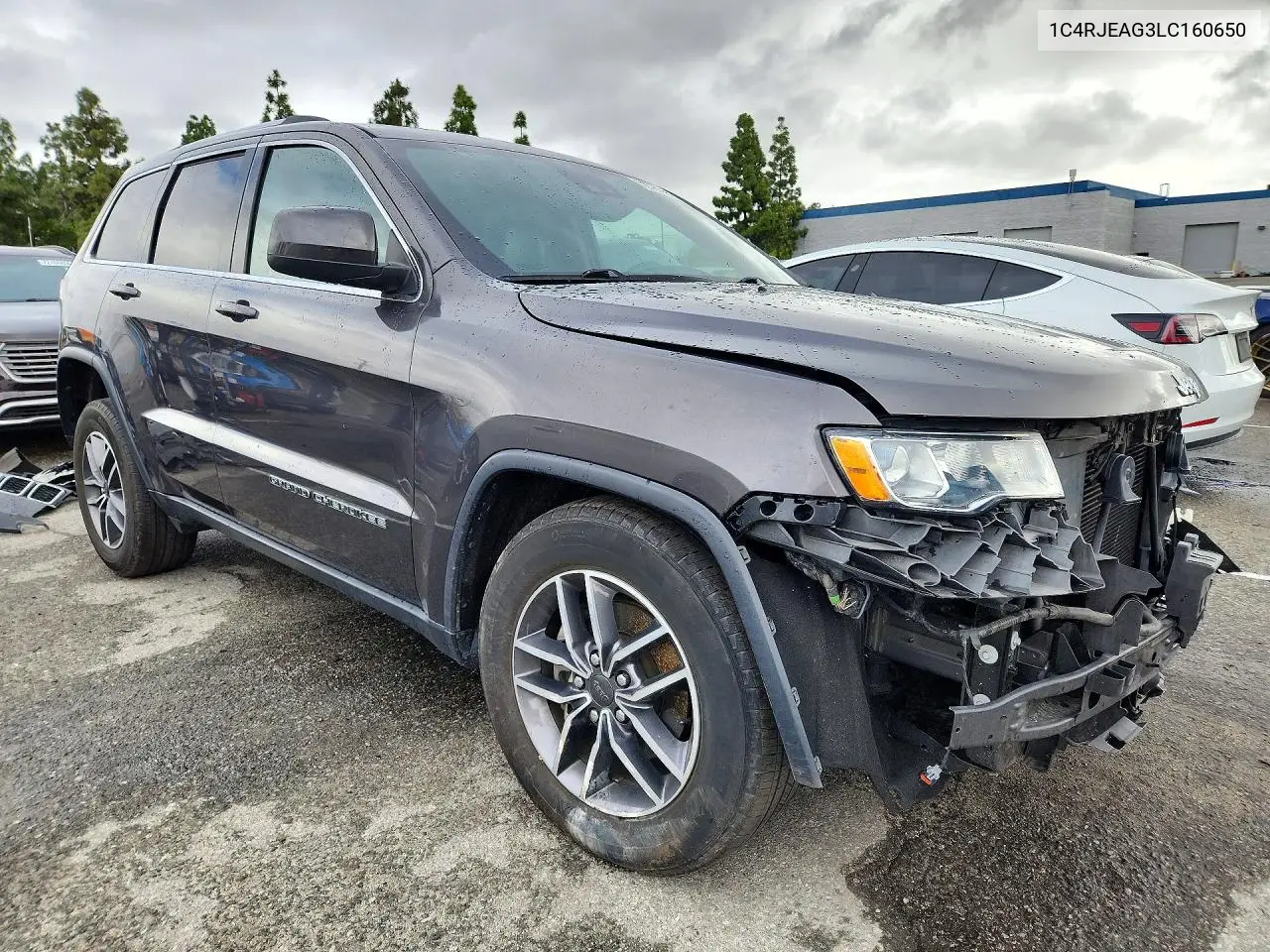 2020 Jeep Grand Cherokee Laredo VIN 1C4RJEAG3LC160650 фото 1