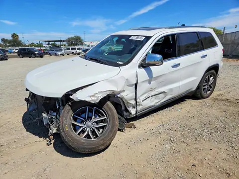 1C4RJFBGXMC665848 — 2021 Jeep Grand Cherokee, Передняя часть (Front End), фото до ремонта