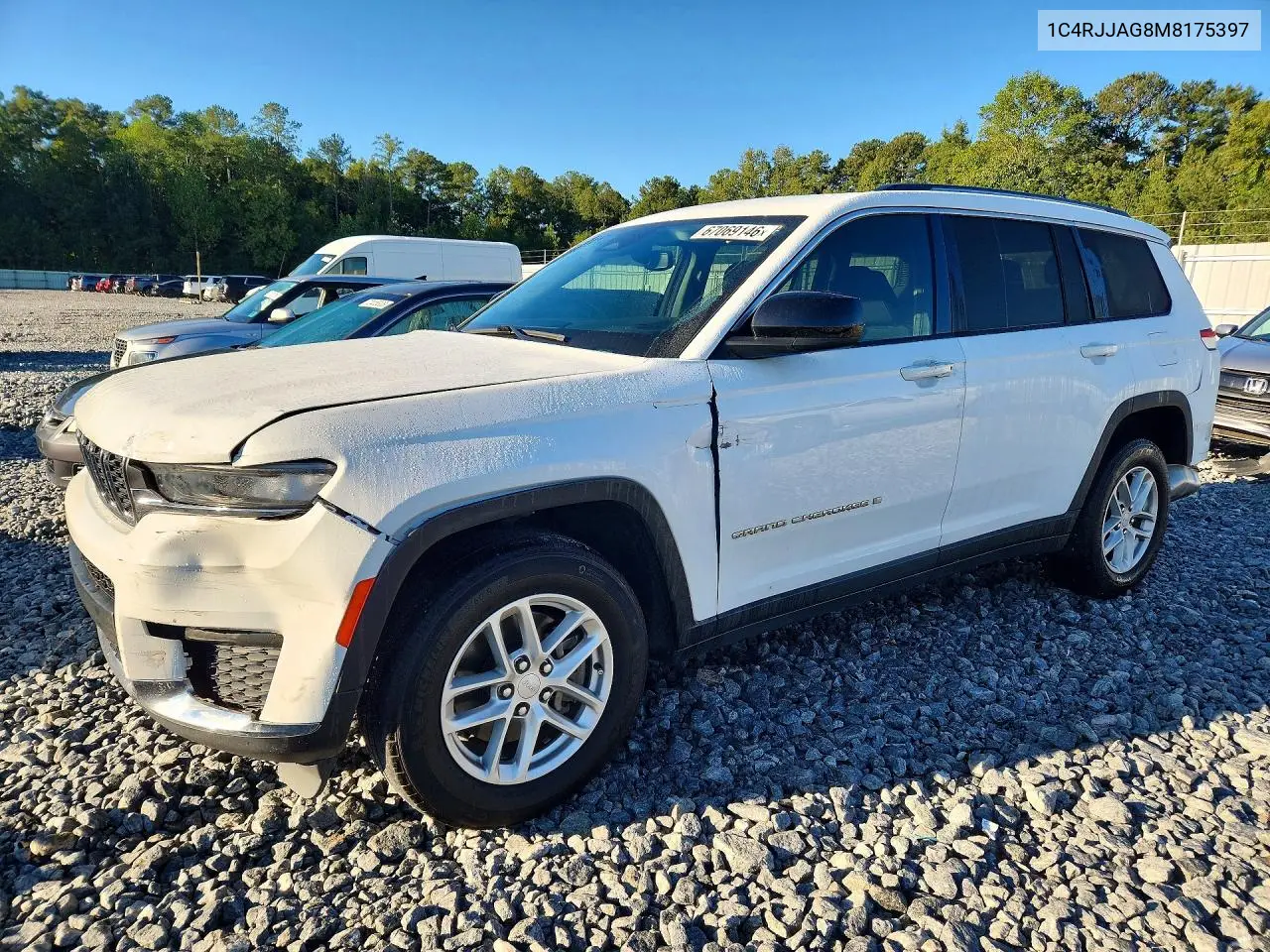 2021 Jeep Grand Cherokee L Laredo VIN 1C4RJJAG8M8175397 фото 1