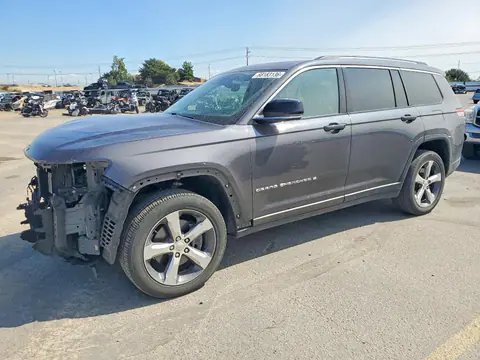1C4RJKBG5M8171859 — 2021 Jeep Grand Cherokee, Передняя часть (Front End), фото до ремонта