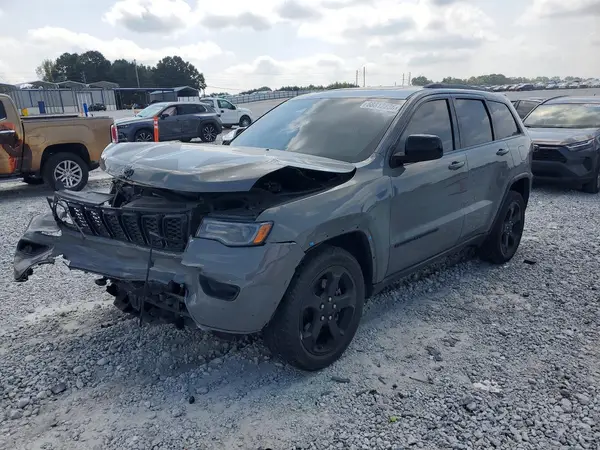1C4RJFAGXMC775896 — 2021 Jeep Grand Cherokee, Передняя часть (Front End), фото до ремонта
