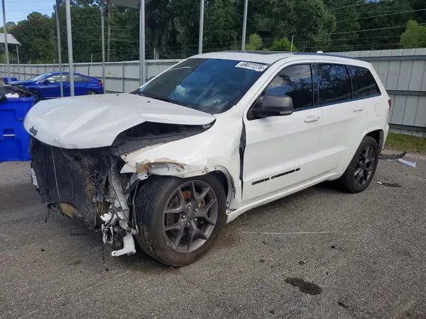 1C4RJFBG4MC583940 — 2021 Jeep Grand Cherokee, Передняя часть (Front End), фото до ремонта