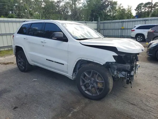 1C4RJFBG4MC583940 — 2021 Jeep Grand Cherokee, фото 4 с аукциона Copart, Передняя часть