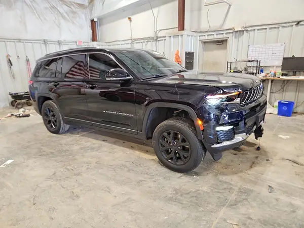 1C4RJKBG3M8205040 — 2021 Jeep Grand Cherokee, фото 4 с аукциона Copart, Передняя часть