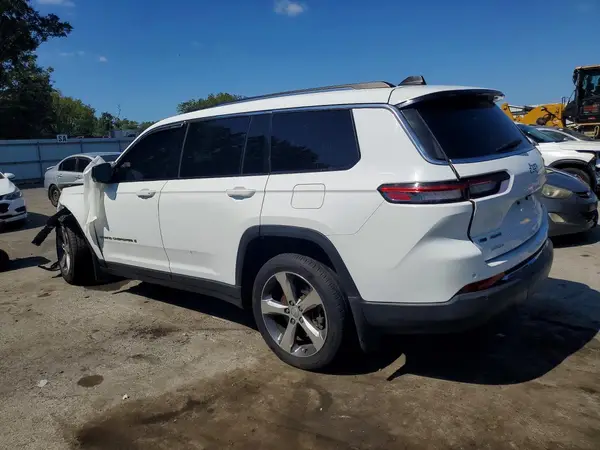 1C4RJKBG6M8153435 — 2021 Jeep Grand Cherokee, фото 2 с аукциона Copart, Передняя часть