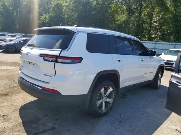 1C4RJKBG6M8153435 — 2021 Jeep Grand Cherokee, фото 3 с аукциона Copart, Передняя часть