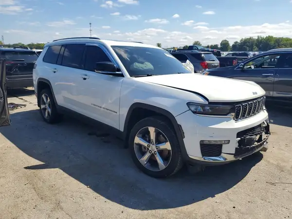 1C4RJKBG6M8153435 — 2021 Jeep Grand Cherokee, фото 4 с аукциона Copart, Передняя часть
