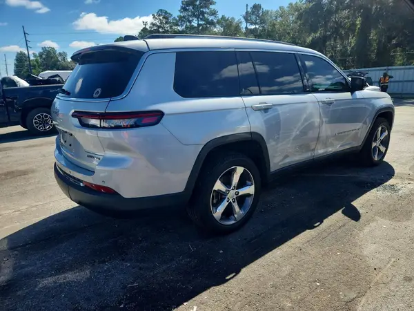 1C4RJKBG3M8188997 — 2021 Jeep Grand Cherokee, фото 3 с аукциона Copart, Передняя часть
