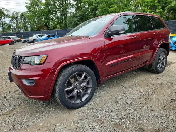 1C4RJFBG1MC612374 — 2021 Jeep Grand Cherokee, Задняя часть (Rear End), фото до ремонта