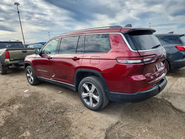 1C4RJKBG0M8144794 — 2021 Jeep Grand Cherokee, фото 2 с аукциона Copart, Передняя часть