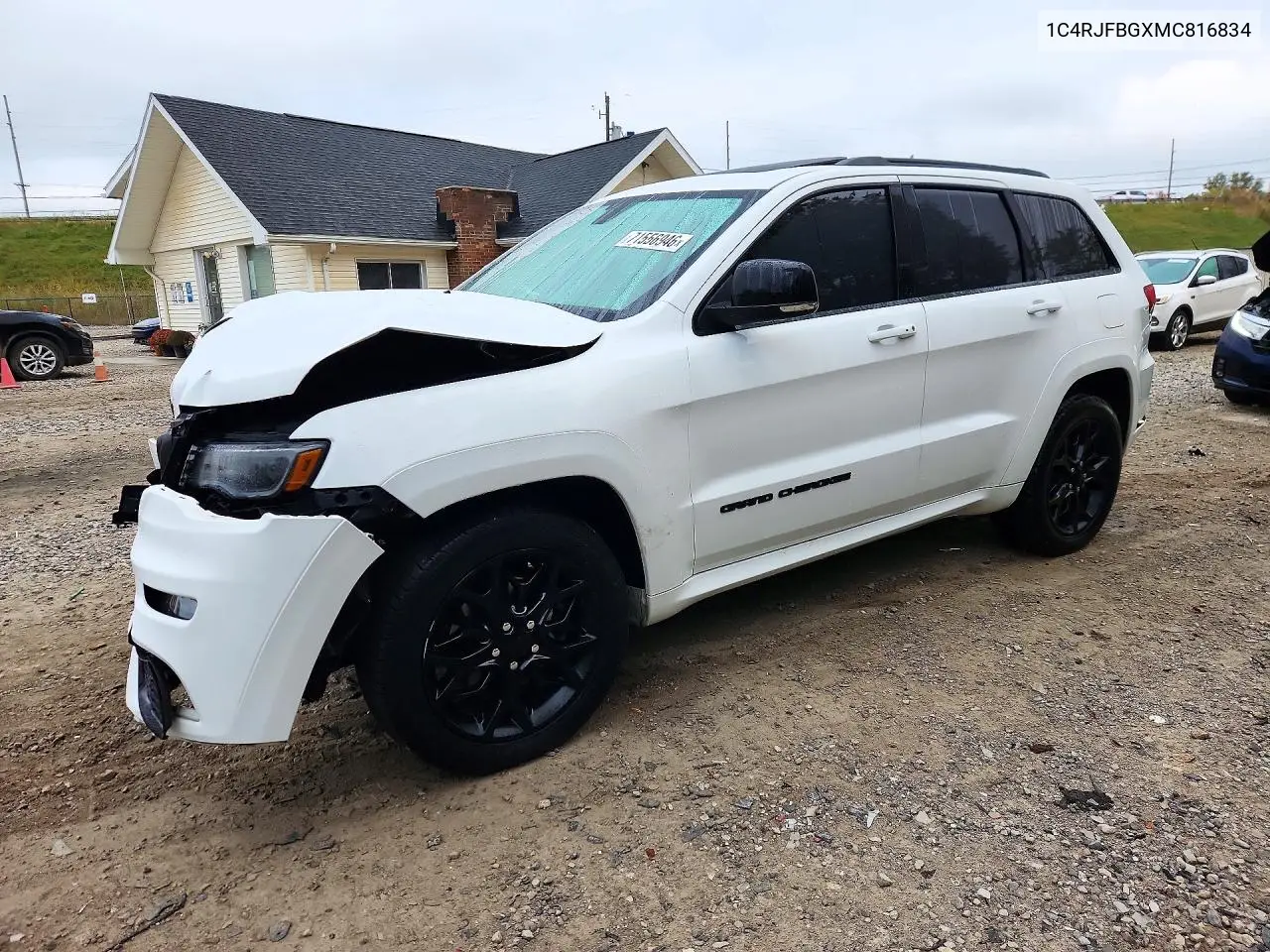 2021 Jeep Grand Cherokee Limited VIN 1C4RJFBGXMC816834 фото 1