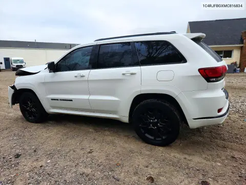 2021 Jeep Grand Cherokee Limited VIN 1C4RJFBGXMC816834 фото 2