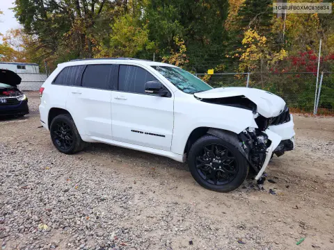 2021 Jeep Grand Cherokee Limited VIN 1C4RJFBGXMC816834 фото 4