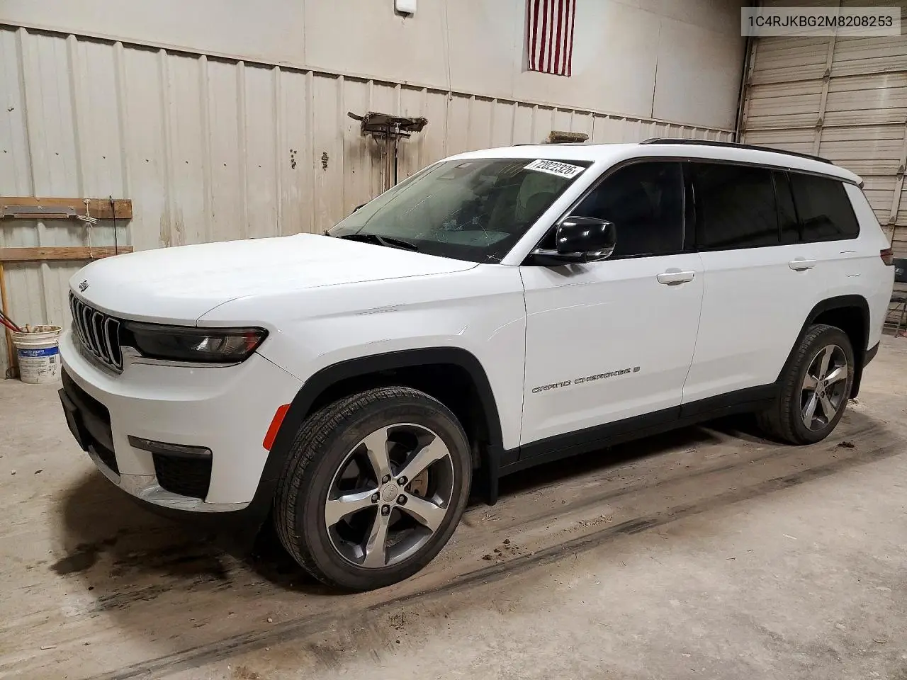 2021 Jeep Grand Cherokee L Limited VIN 1C4RJKBG2M8208253 фото 1
