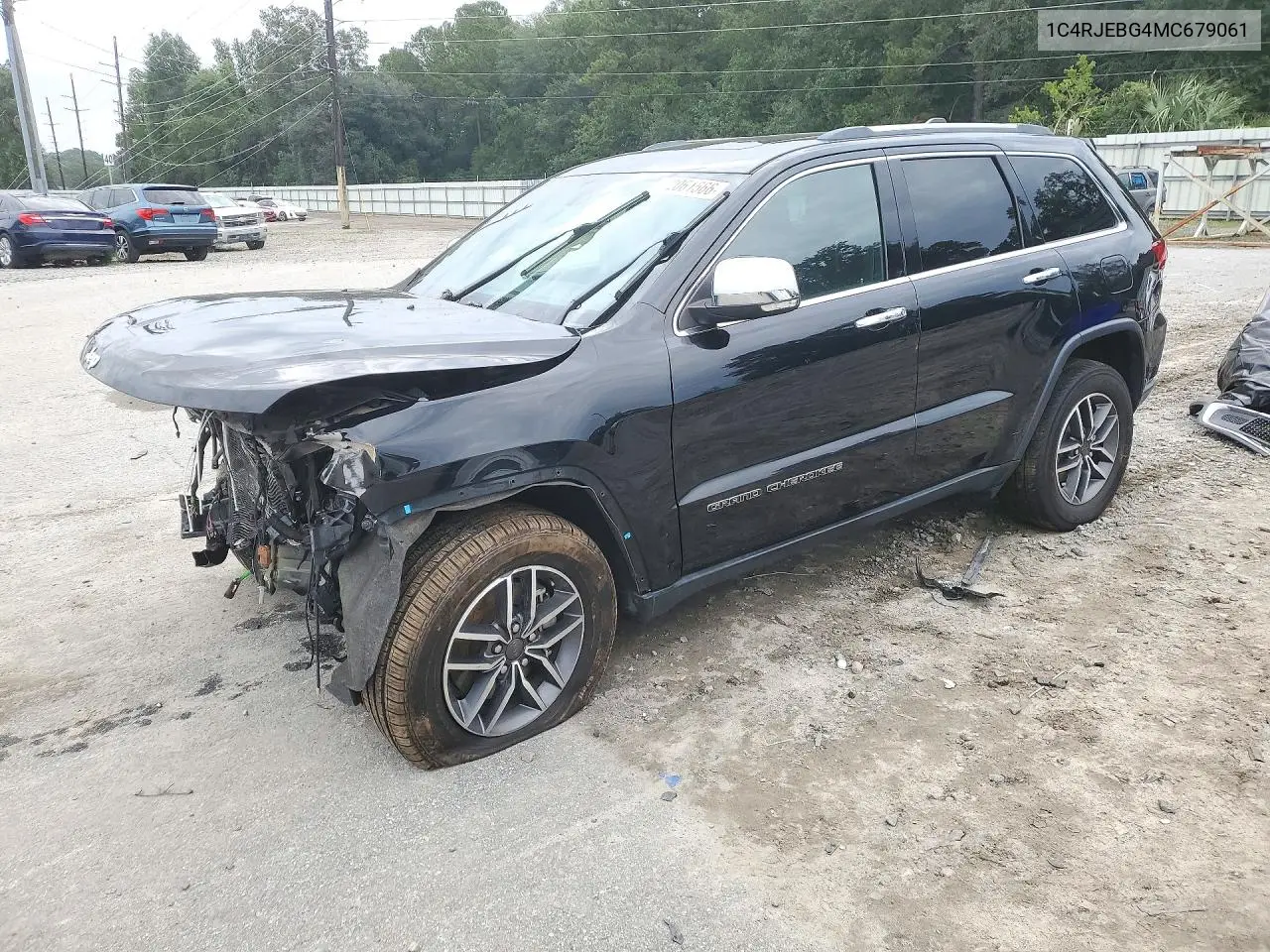 2021 Jeep Grand Cherokee Limited VIN 1C4RJEBG4MC679061 фото 1