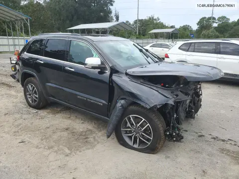 2021 Jeep Grand Cherokee Limited VIN 1C4RJEBG4MC679061 фото 4