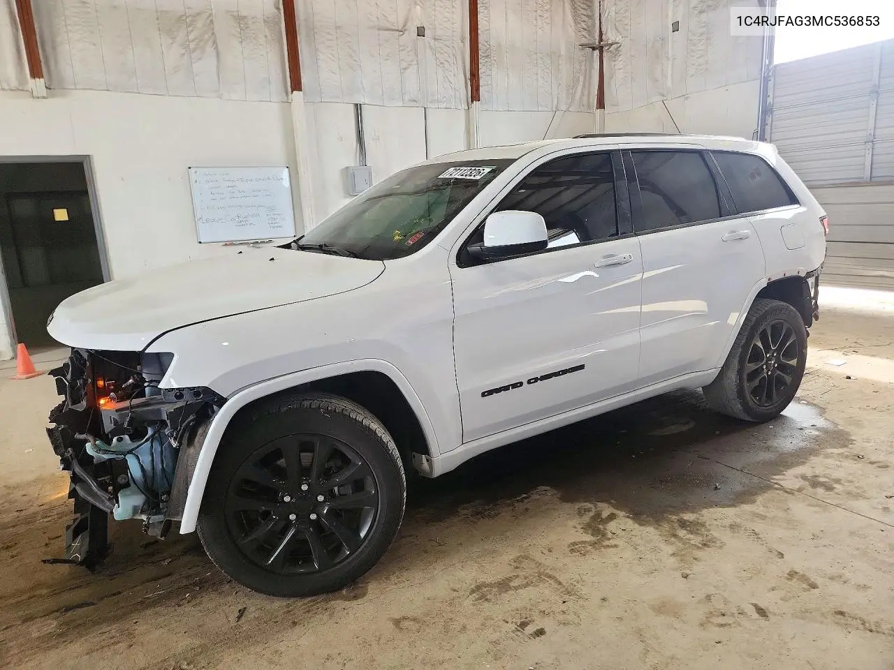 2021 Jeep Grand Cherokee Laredo VIN 1C4RJFAG3MC536853 фото 1