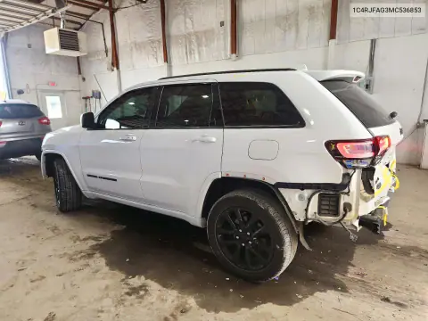 2021 Jeep Grand Cherokee Laredo VIN 1C4RJFAG3MC536853 фото 2