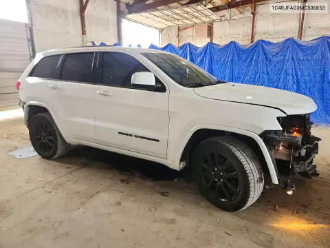 2021 Jeep Grand Cherokee Laredo VIN 1C4RJFAG3MC536853 фото 4