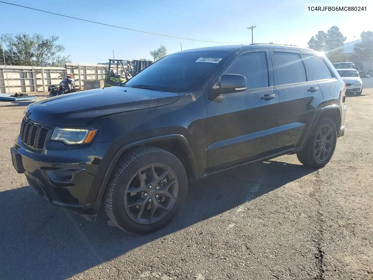 2021 Jeep Grand Cherokee Limited VIN 1C4RJFBG6MC880241 фото 1