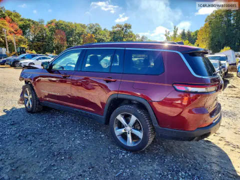 2021 Jeep Grand Cherokee L Limited VIN 1C4RJKBG9M8100485 фото 2
