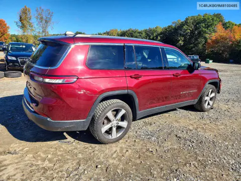2021 Jeep Grand Cherokee L Limited VIN 1C4RJKBG9M8100485 фото 3