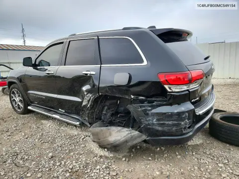 2021 Jeep Grand Cherokee Limited VIN 1C4RJFBG0MC549154 фото 2