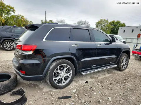 2021 Jeep Grand Cherokee Limited VIN 1C4RJFBG0MC549154 фото 3