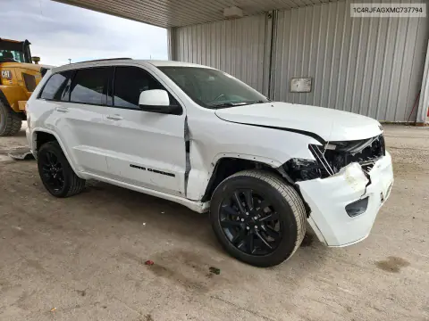 2021 Jeep Grand Cherokee Laredo VIN 1C4RJFAGXMC737794 фото 4