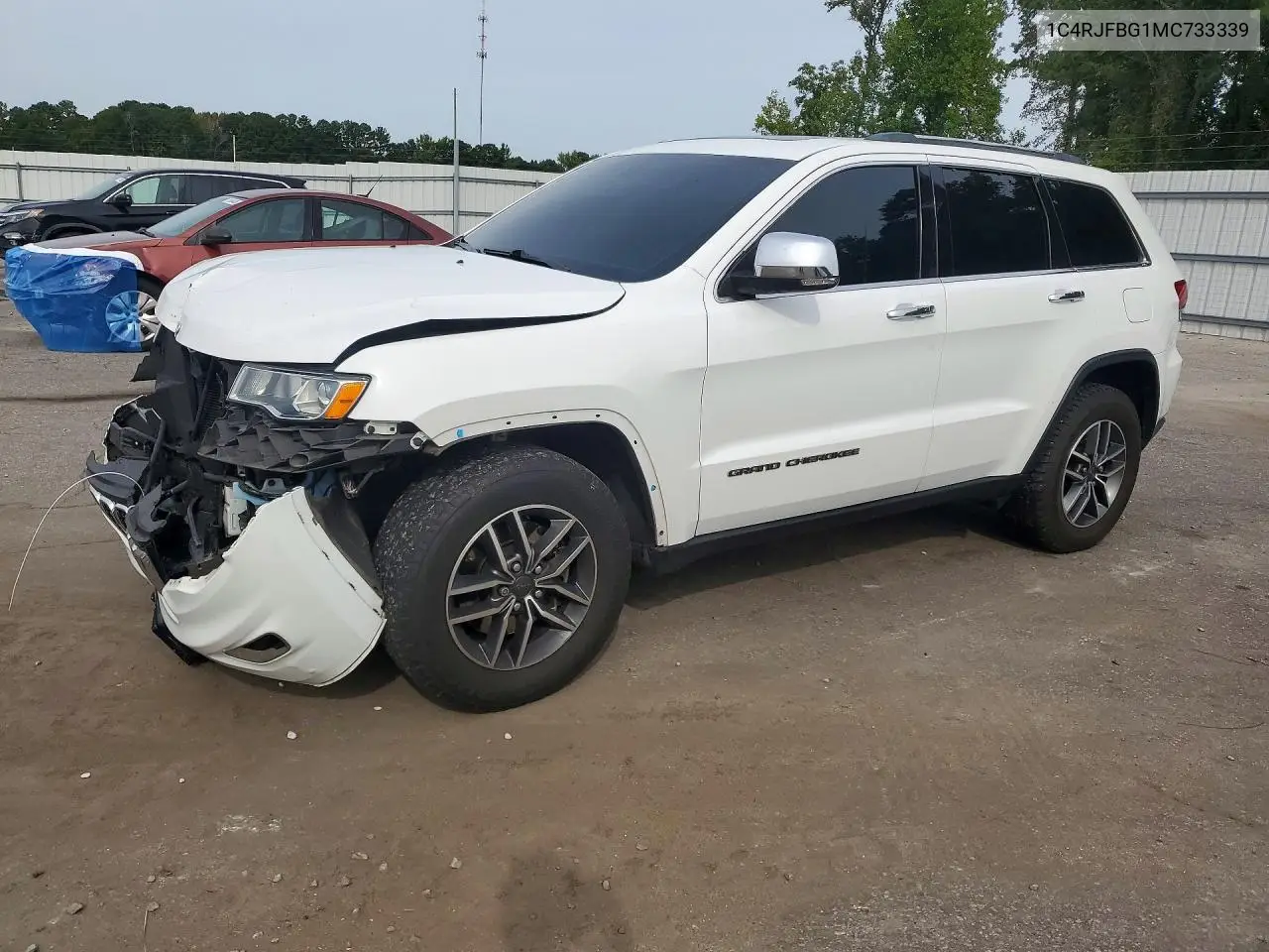 2021 Jeep Grand Cherokee Limited VIN 1C4RJFBG1MC733339 фото 1