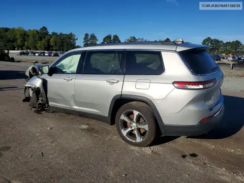 2021 Jeep Grand Cherokee L Limited VIN 1C4RJKBG9M8158838 фото 2