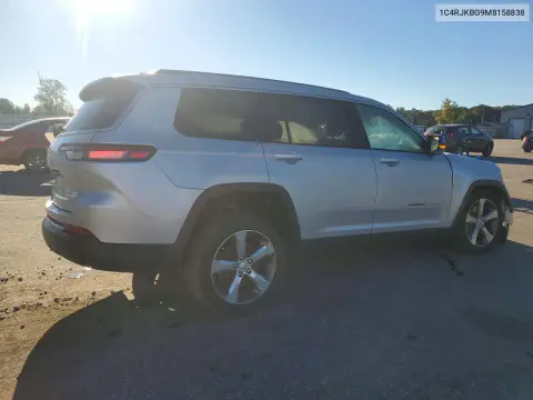 2021 Jeep Grand Cherokee L Limited VIN 1C4RJKBG9M8158838 фото 3