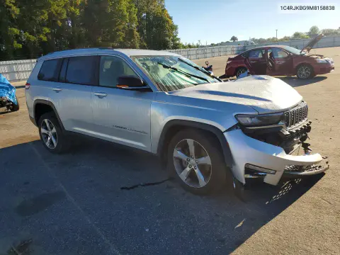 2021 Jeep Grand Cherokee L Limited VIN 1C4RJKBG9M8158838 фото 4