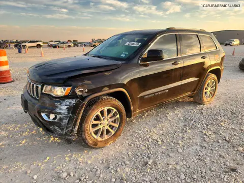 2021 Jeep Grand Cherokee Laredo VIN 1C4RJEAG8MC546563 фото 1