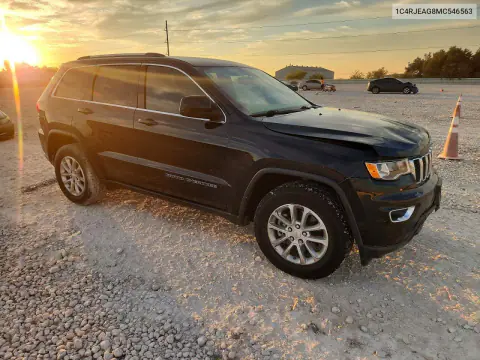 2021 Jeep Grand Cherokee Laredo VIN 1C4RJEAG8MC546563 фото 4