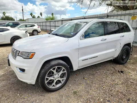 1C4RJFCG5MC635705 — 2021 Jeep Grand Cherokee, Задняя часть, фото до ремонта