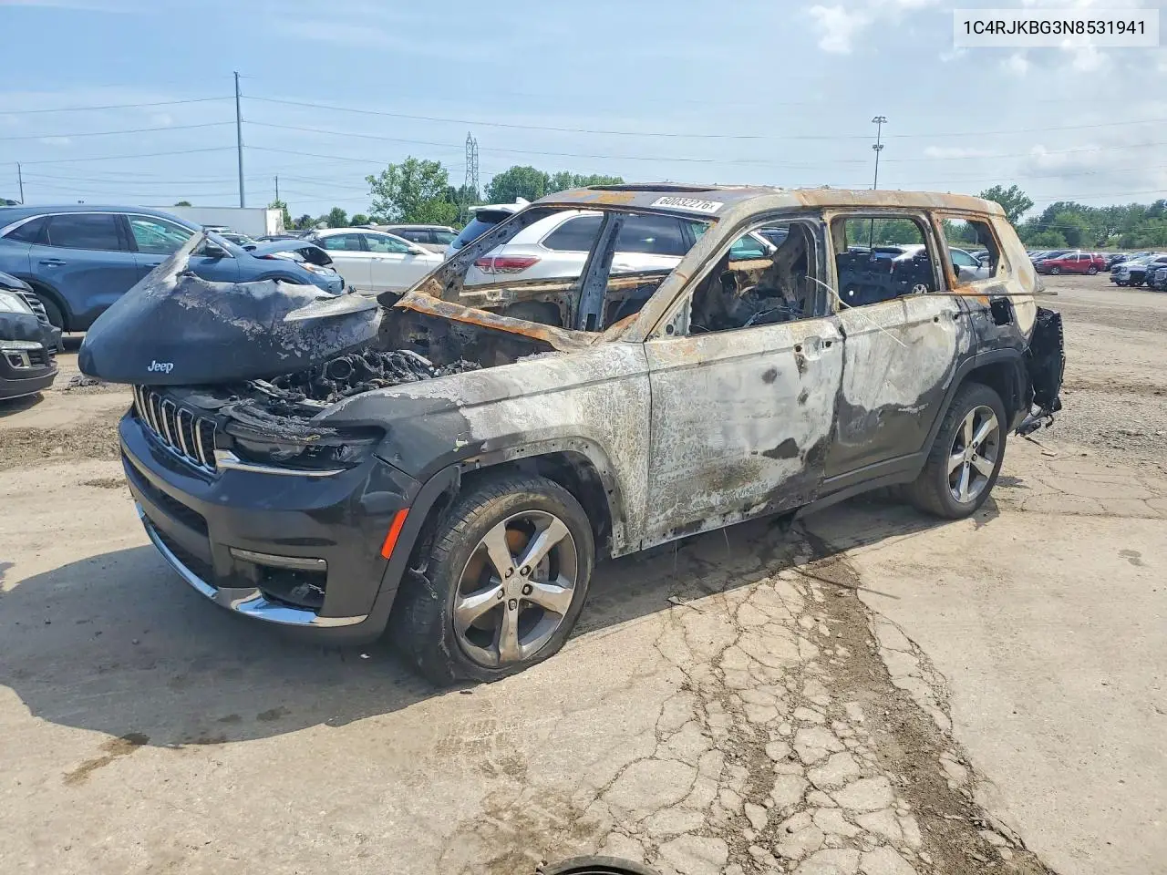 2022 Jeep Grand Cherokee L Limited VIN 1C4RJKBG3N8531941 фото 1