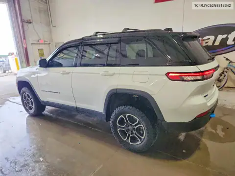 1C4RJYC62N8818342 — 2022 Jeep Grand Cherokee, фото 2 с аукциона Copart 15.10.2026, Передняя часть