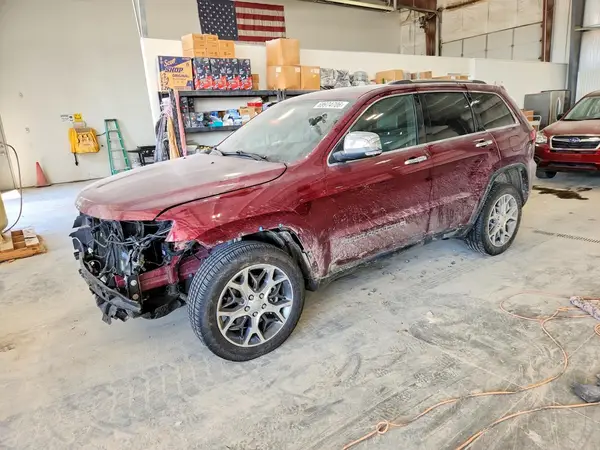 1C4RJFBG9NC146372 — 2022 Jeep Grand Cherokee, Передняя часть (Front End), фото до ремонта