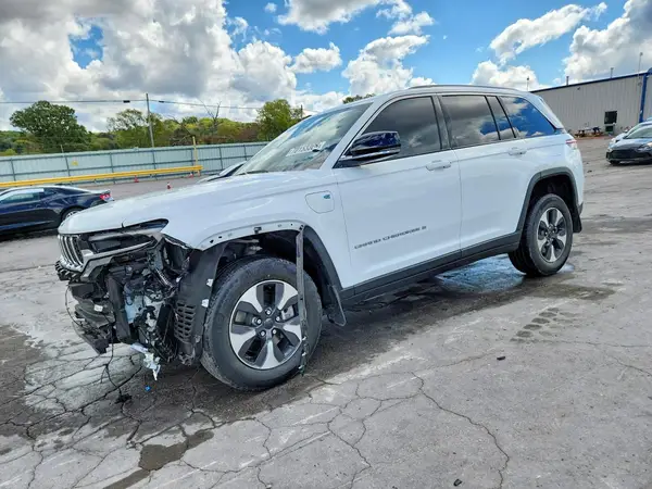 1C4RJYB60N8717107 — 2022 Jeep Grand Cherokee, Передняя часть (Front End), фото до ремонта