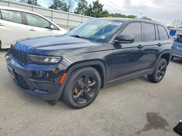 1C4RJHAG1N8572413 — 2022 Jeep Grand Cherokee, Передняя часть (Front End), фото до ремонта